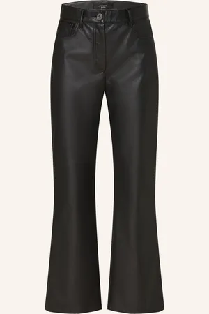 Max Mara Hose CALIFFO in Lederoptik