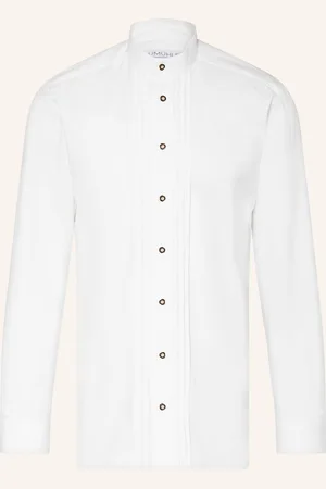 Johann & Johanna Trachtenhemd MAX Slim Fit mit Stehkragen