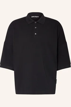 Palm Angels Oversized-Poloshirt aus Piqué