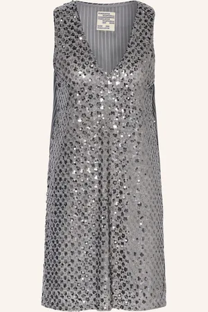 Baum und Pferdgarten Cocktailkleid JOLIETTA im Material-Mix