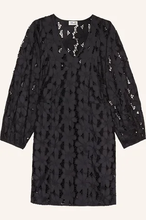 Baum und Pferdgarten Kleid ALMINE mit Lochspitze