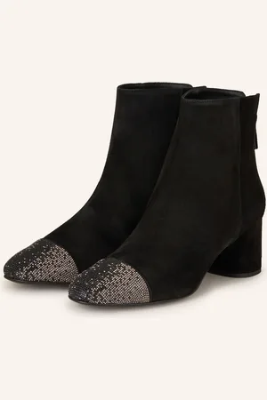 AGL ATTILIO GIUSTI LEOMBRUNI Stiefeletten VETA CRYSTAL mit Schmucksteinen