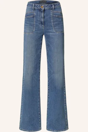 Luisa Cerano Flared Jeans mit Nieten