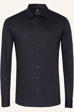 DESOTO Jerseyhemd Slim Fit