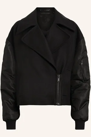 AllSaints Oversized-Jacke ORLA im Materialmix