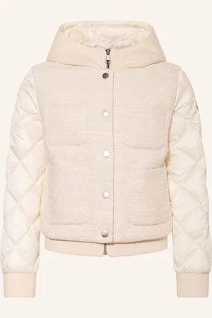 Moncler Daunenjacke im Materialmix