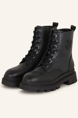 Blauer Schnürstiefel KIMMEL
