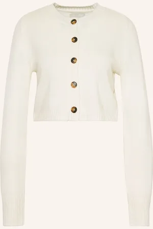 Loulou Studio Cropped-Strickjacke ZEPHIR aus Cashmere