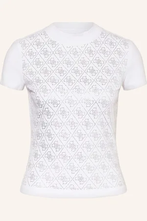 Guess T-Shirt mit Schmucksteinen