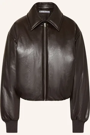 Acne Studios Jacke in Lederoptik