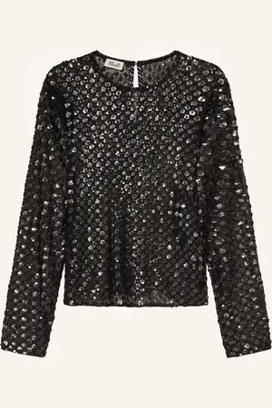 Baum und Pferdgarten Longsleeve JASMIN mit Pailletten