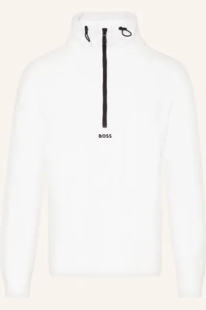 HUGO BOSS Troyer ZARTIC im Materialmix