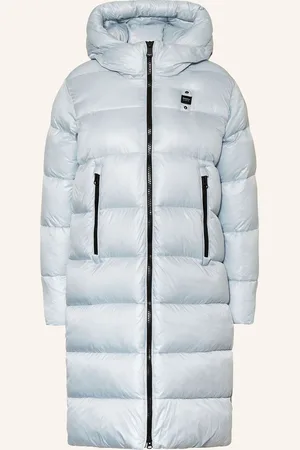 Blauer Steppmantel MARTHA