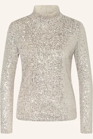 Mrs & HUGS Longsleeve mit Pailletten