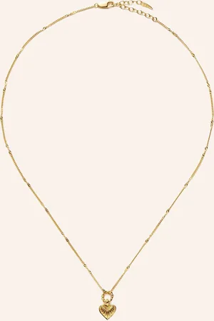 Missoma Halskette MINI RIDGE HEART NECKLACE by GLAMBOU