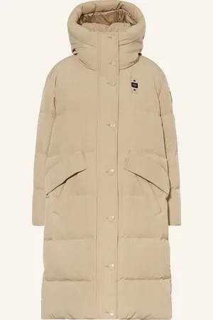 Blauer Daunenmantel LUCY