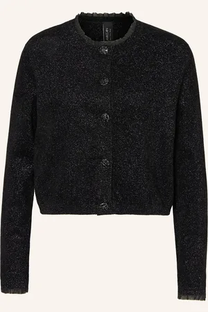 Marc Cain Strickjacke mit Glitzergarn