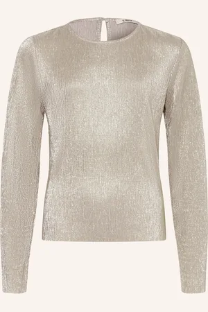 Garcia Longsleeve mit Glitzergarn