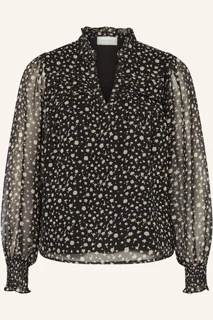 Neo Noir Blusenshirt RHIA mit Rüschen