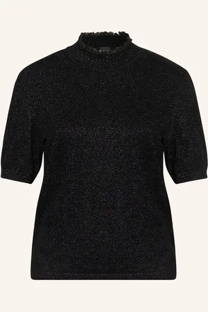 Marc Cain Strickshirt mit Glitzergarn