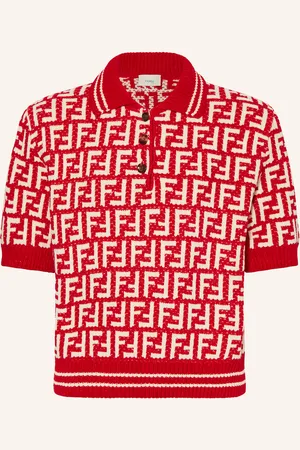 Fendi Strick-Poloshirt