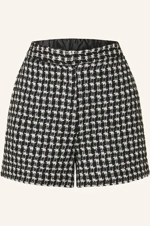 Rich & Royal Bouclé-Shorts mit Glitzergarn