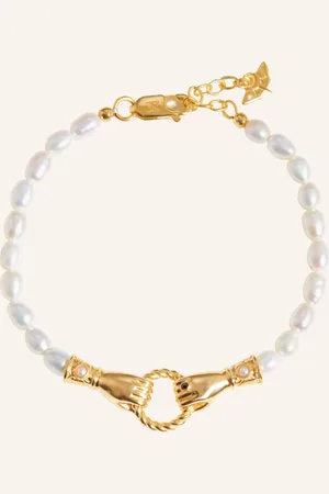 Missoma Armband HARRIS REED IN GOOD HANDS PEARL by GLAMBOU