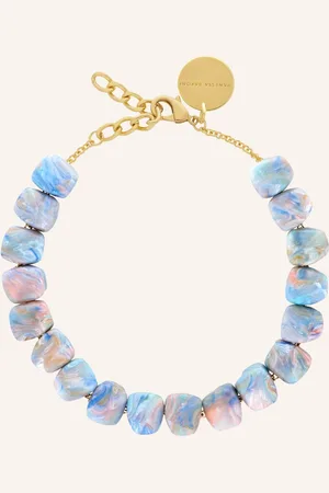 Vanessa Baroni Kette SMALL ORGANIC SHAPED NECKLACE MULTI by GLAMBOU