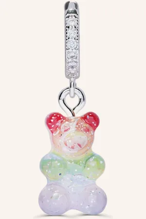 Crystal Haze Anhänger RAINBOW NOSTALGIA BEAR by GLAMBOU