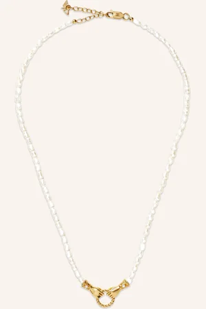 Missoma Kette HARRIS REED IN GOOD HANDS PEARL by GLAMBOU