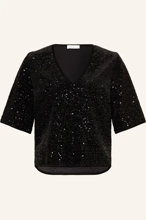 Princess goes Hollywood Blusenshirt mit 3/4-Arm und Paillettenbesatz