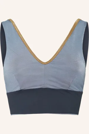 MYMARINI Bustier-Bikini-Top YOGA TOP SHINE zum Wenden mit UV-Schutz 50+