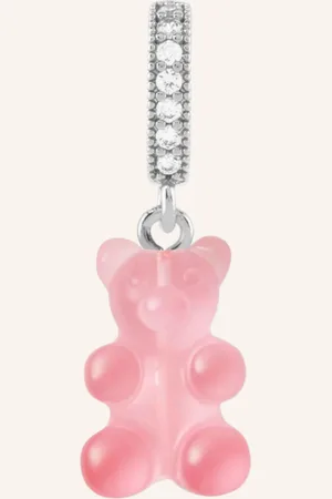 Crystal Haze Pendant BUBBLEGUM NOSTALGIA BEAR by GLAMBOU