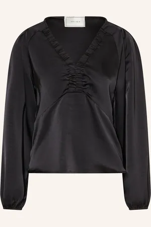 Neo Noir Blusenshirt ISTANA aus Satin