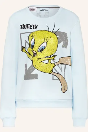 Frogbox Sweatshirt mit Schmucksteinen