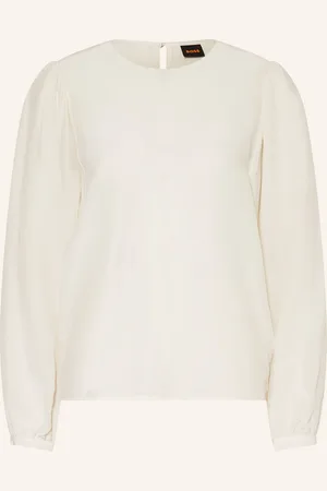 HUGO BOSS Blusenshirt IRENNE mit Seide