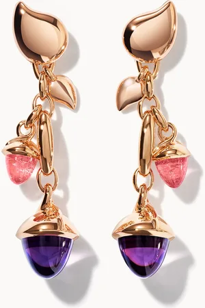 TAMARA COMOLLI Ohrringe OHRRINGE MIKADO DANGLING 2 ACORNS - 