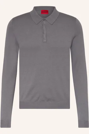 HUGO BOSS Strick-Poloshirt SAN PIPPO Slim Fit