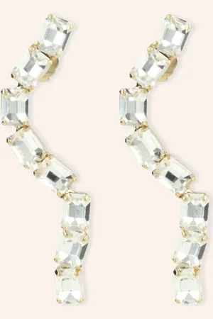 LOTT. gioielli Ohrhänger SNAKE EARRING CRYSTAL by GLAMBOU