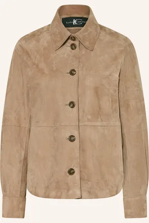 Luisa Cerano Leder-Overjacket