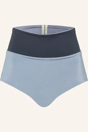 MYMARINI High-Waist-Bikini-Hose SURF SHORTS SHINE zum Wenden mit UV-Schutz 50+