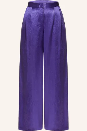 SELECTED Marlenehose aus Satin