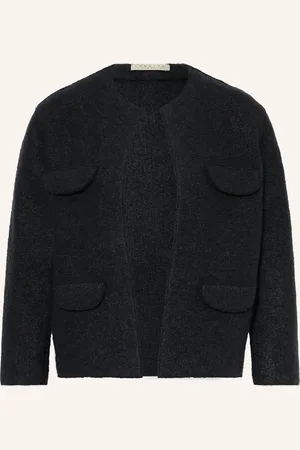 lunaria cashmere Bouclé-Jacke mit Seide und Cashmere