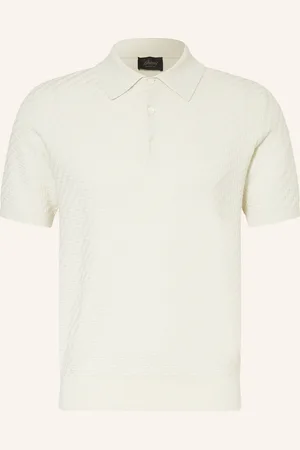 BRIONI Poloshirt mit Seide