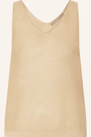 The Mercer Stricktop aus Leinen