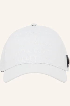 Carlo Colucci Unisex Basecap mit Monogram Print DIBIASI