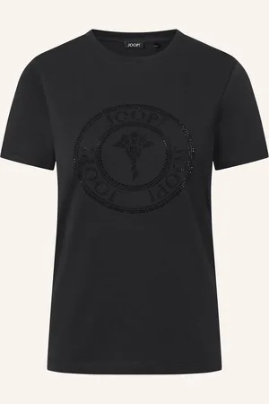 JOOP! T-Shirt mit Schmucksteinen