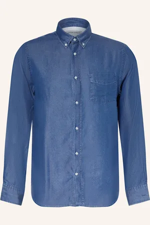 OFFICINE GENERALE Hemd BART Regular Fit in Jeansoptik