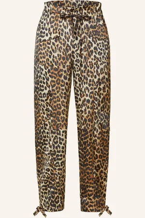 Ganni Cargohose aus Satin