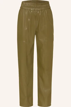 HUGO BOSS Hose TAIYA in Lederoptik